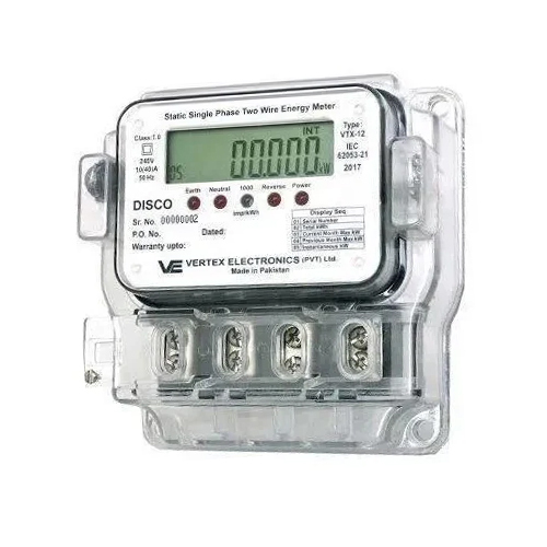 Plastic Digital Energy Meter - Color: Any Color