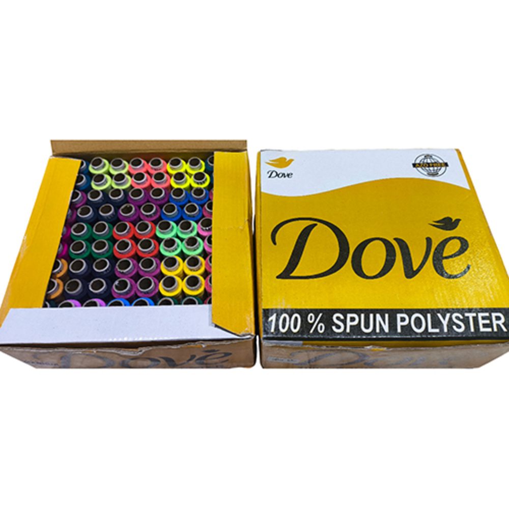 Premium Multi Colour Pack Spun Polyester Sewing Thread - Attributes: Quick Dry