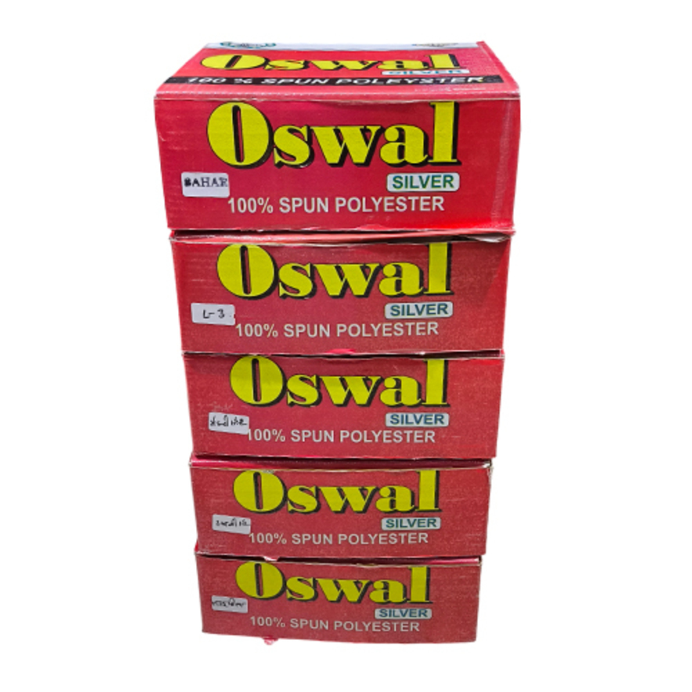 Oswal Spun Polyester Thread - Color: Multi Colour