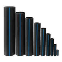 20Mm Underground Hdpe Pipes - Color: Black