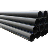 Underground Hdpe Pipe 150mm - Color: Black
