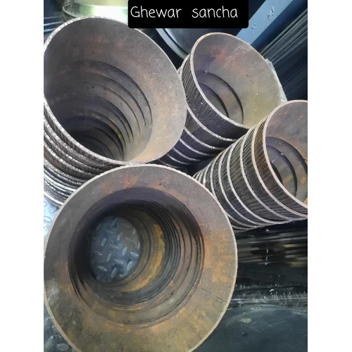 Metal Ghewar making Sancha