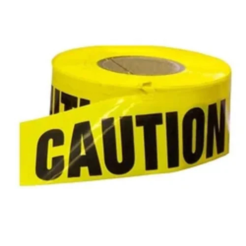 Yellow Caution Tape - Length: 30-50 Meter (M)