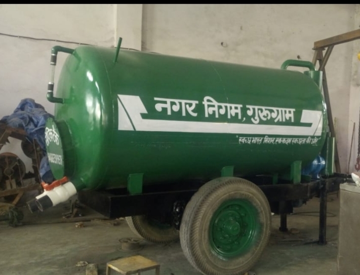 Tractor mounted Sewer Suction Machine 3000 ltr.