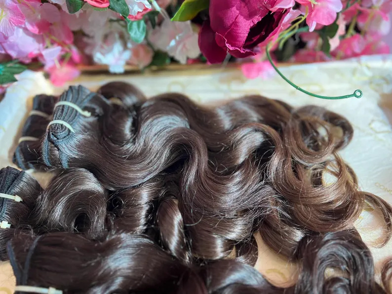 Raw Indian Temple Natural Wave Hair Bundle