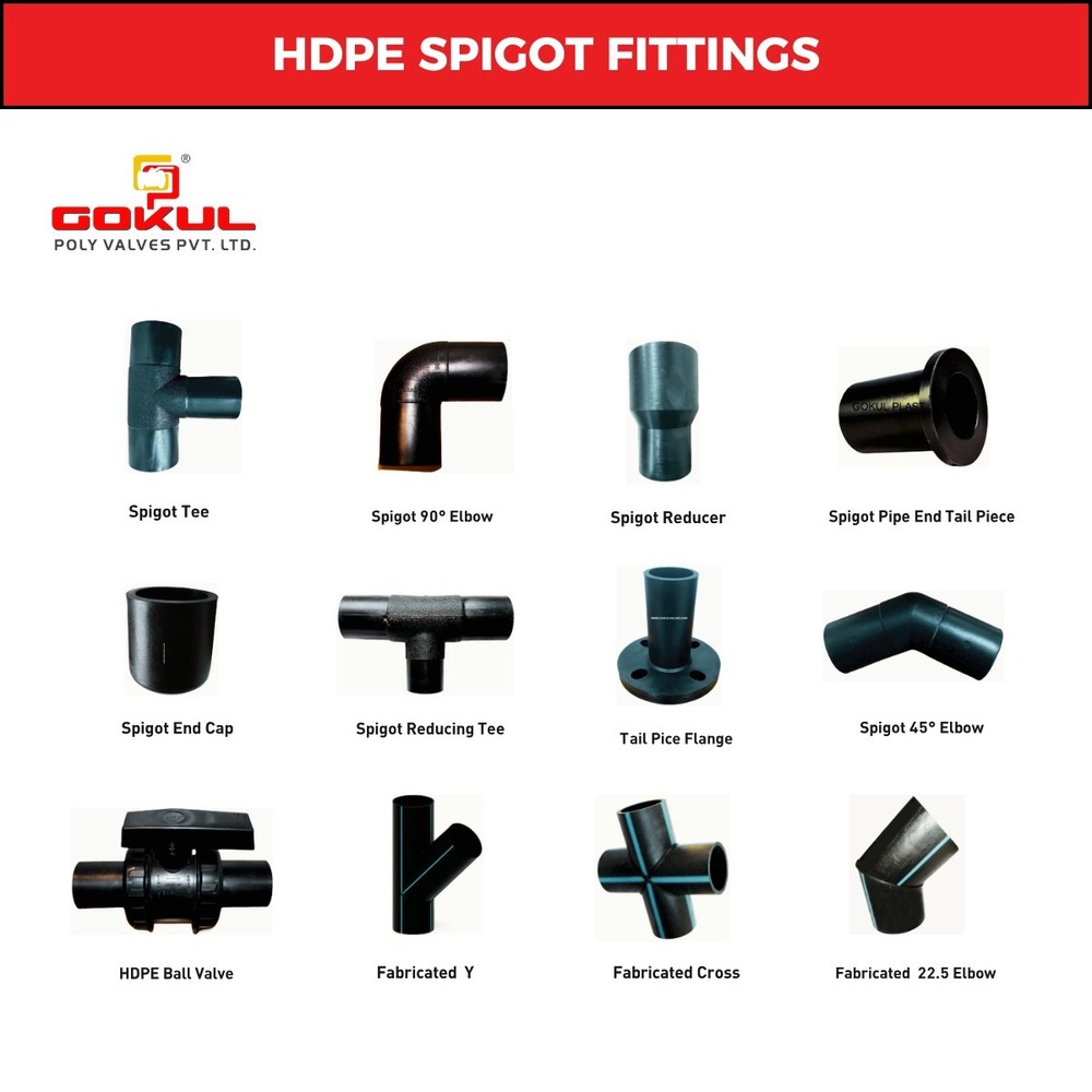 Hdpe Extra Long Pipe End Tailpiece - Application: Industrial & Water Line