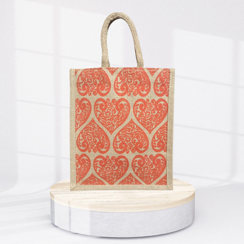 Tiffin bag 12x14x5 Natural Jute Bags