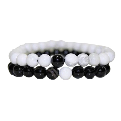 Howlite Couple Bracelet