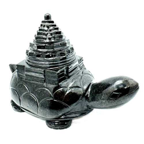 Black Agate Turtle Shreeyantra