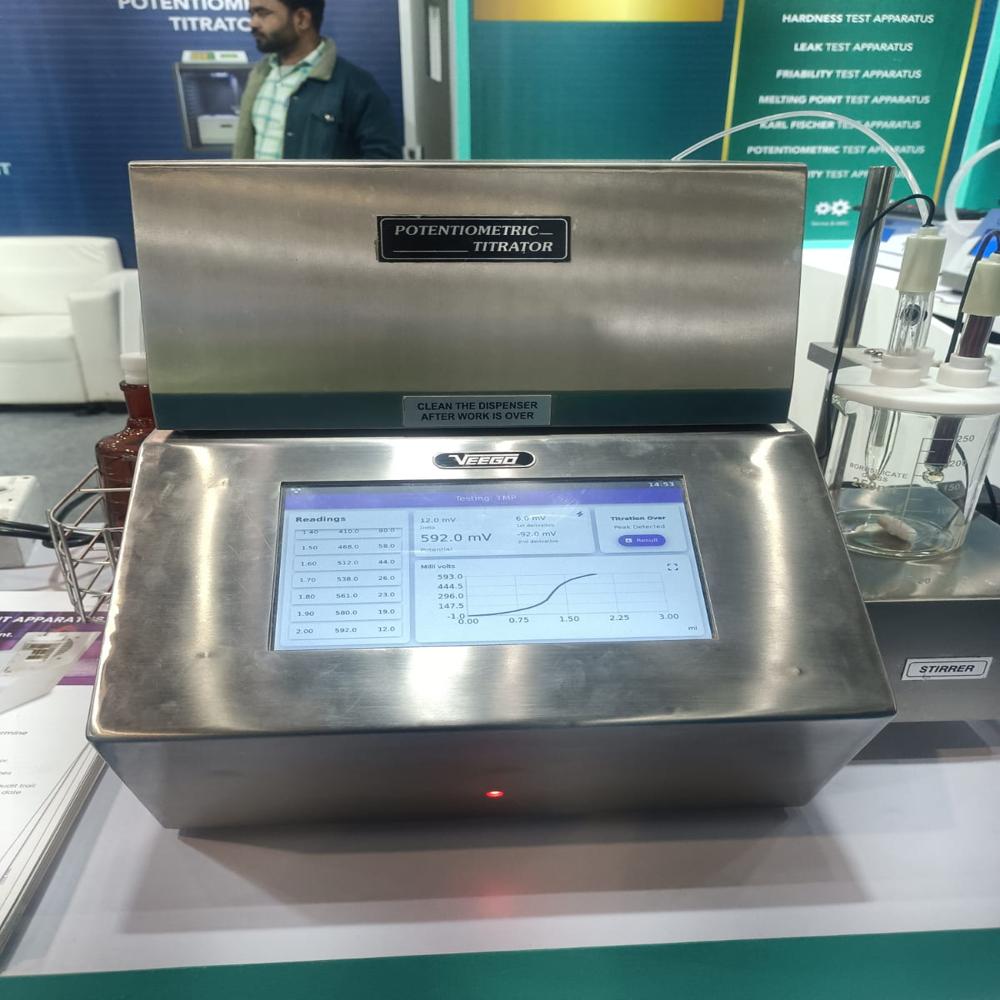 Digital Potentiometric Titrator Apparatus - Auto, Pot-I - Accuracy: 100
