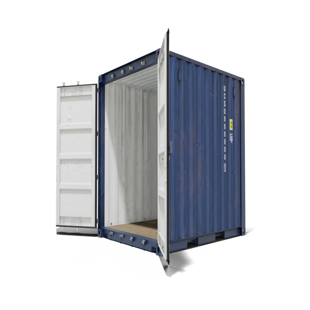 Used shipping container