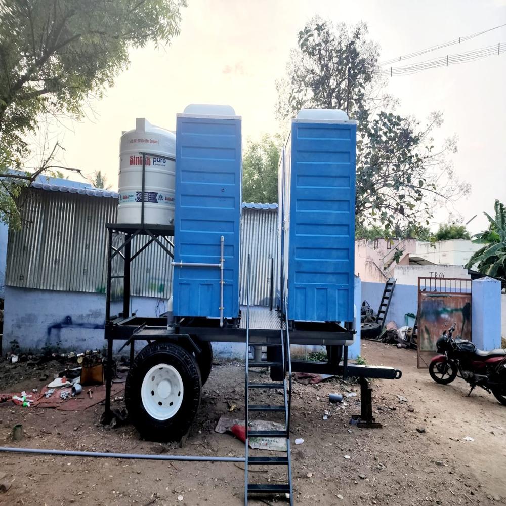 FRP MOVABLE PORTABLE TOILET