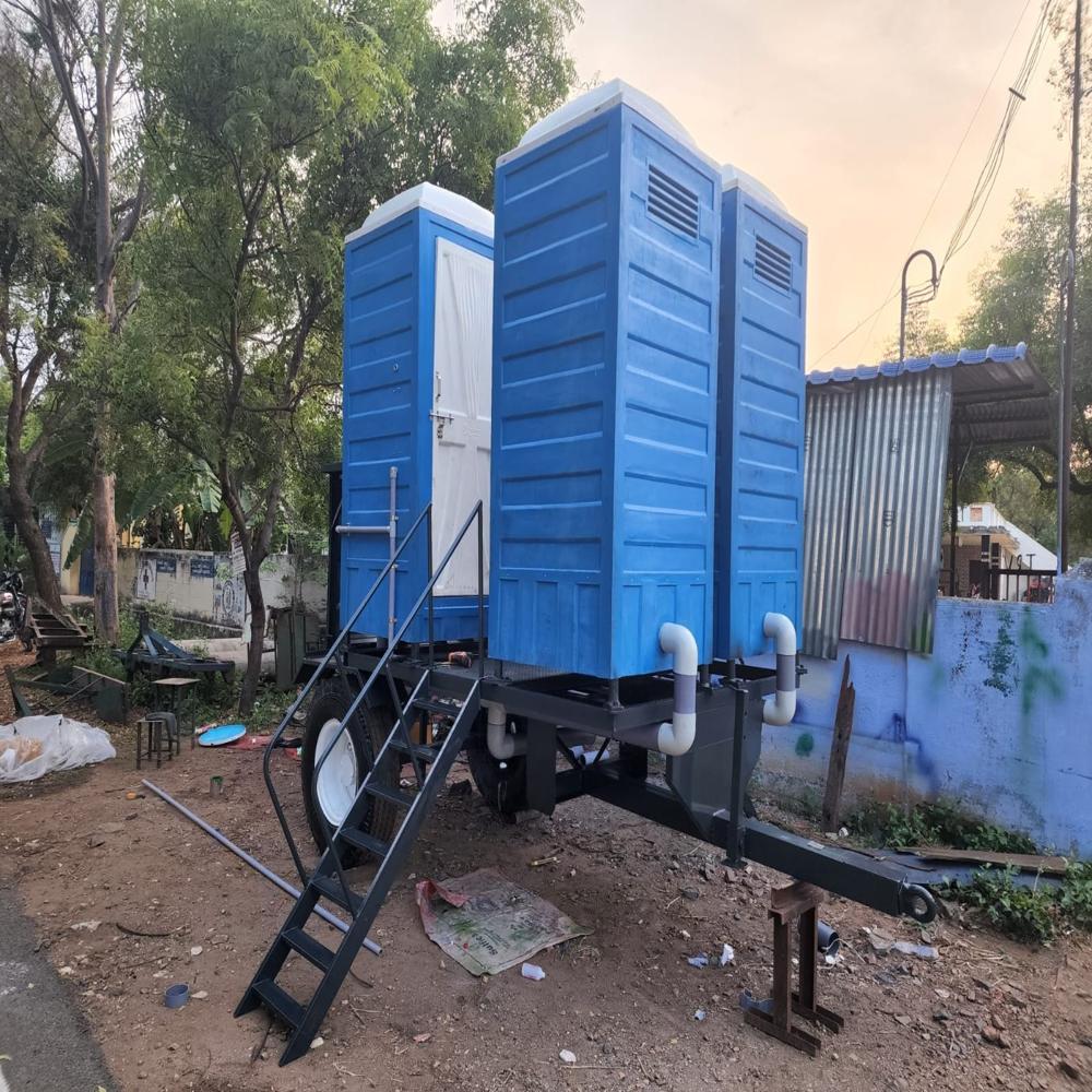 FRP MOVABLE PORTABLE TOILET