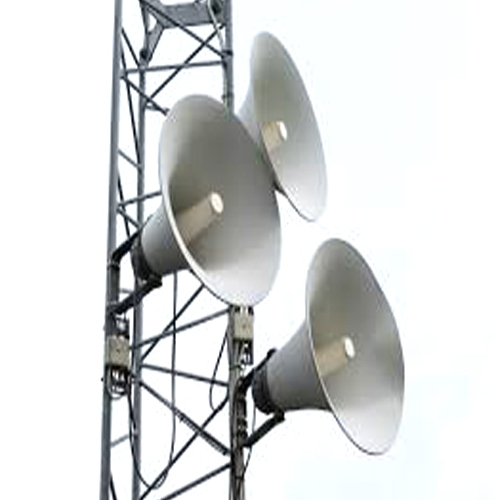 Public Announcement System - Color: White