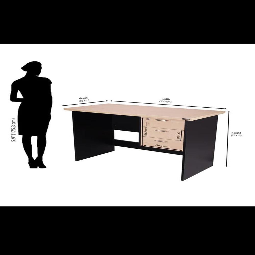 NILKAMAL BRILLIANT OFFICE TABLE 