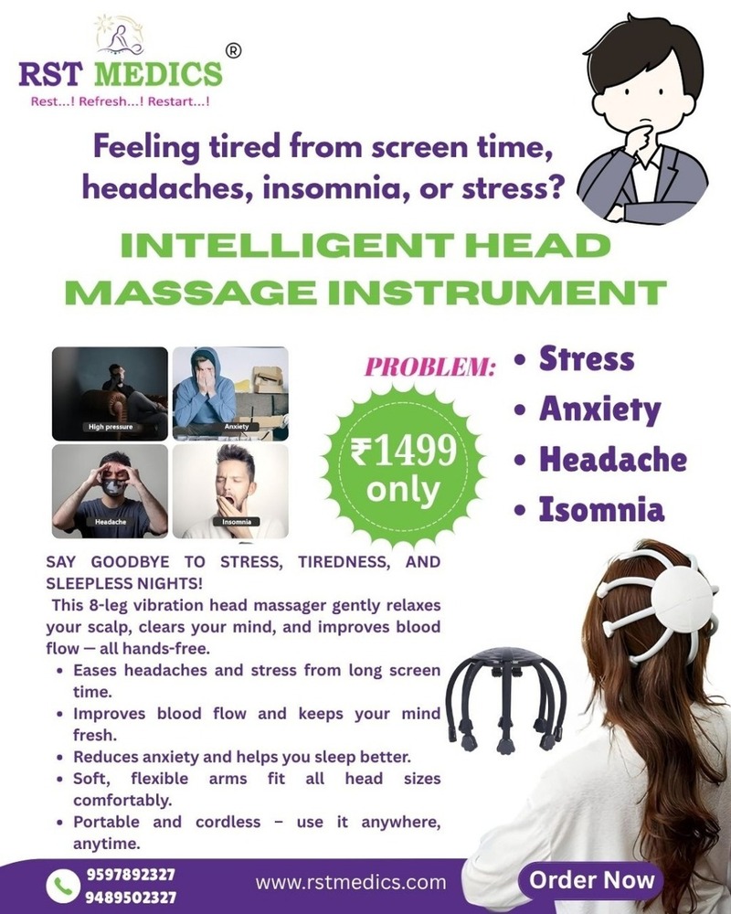 Intelligent Head Massage Instrument