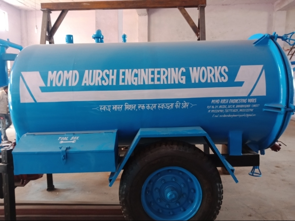 4000 Ltr Tractor Mounted Sewer Suction Machine