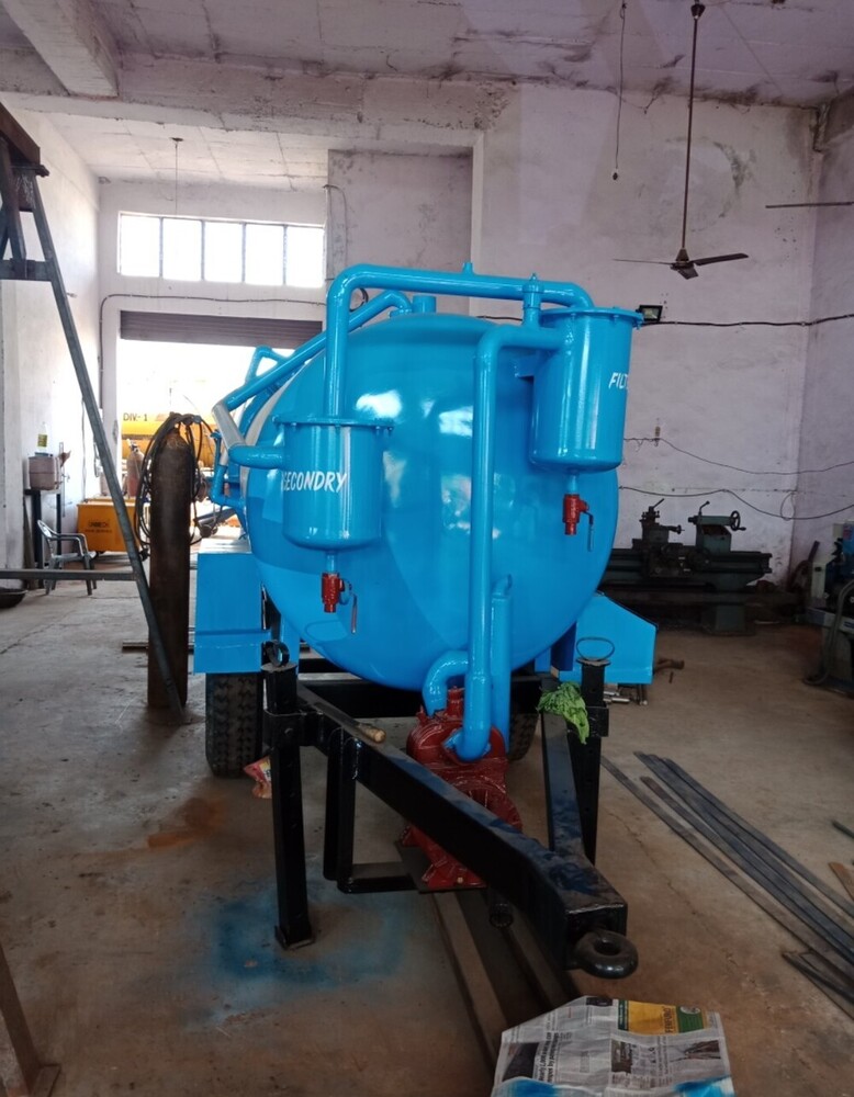 4000 Ltr Tractor Mounted Sewer Suction Machine