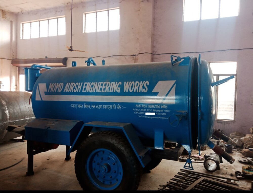 4000 Ltr Tractor Mounted Sewer Suction Machine