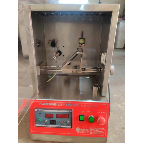 45 Degree Flammability Tester