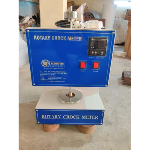 Rotary Crock Meter - Color: White Blue
