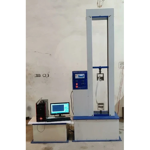 Shear Strength Tester For Hook And Loop Tape - Color: Grey Blue