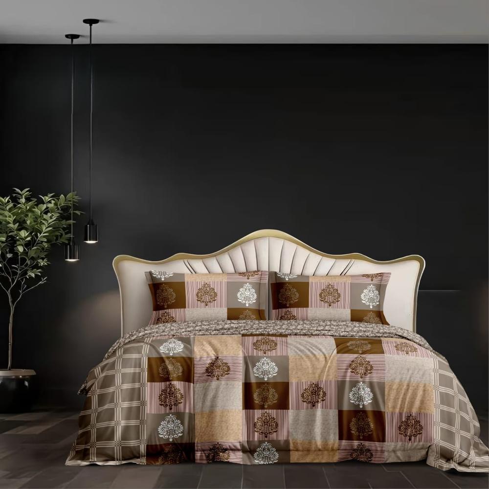 Floral Printed Bed Comforter - Material: 100% Cotton