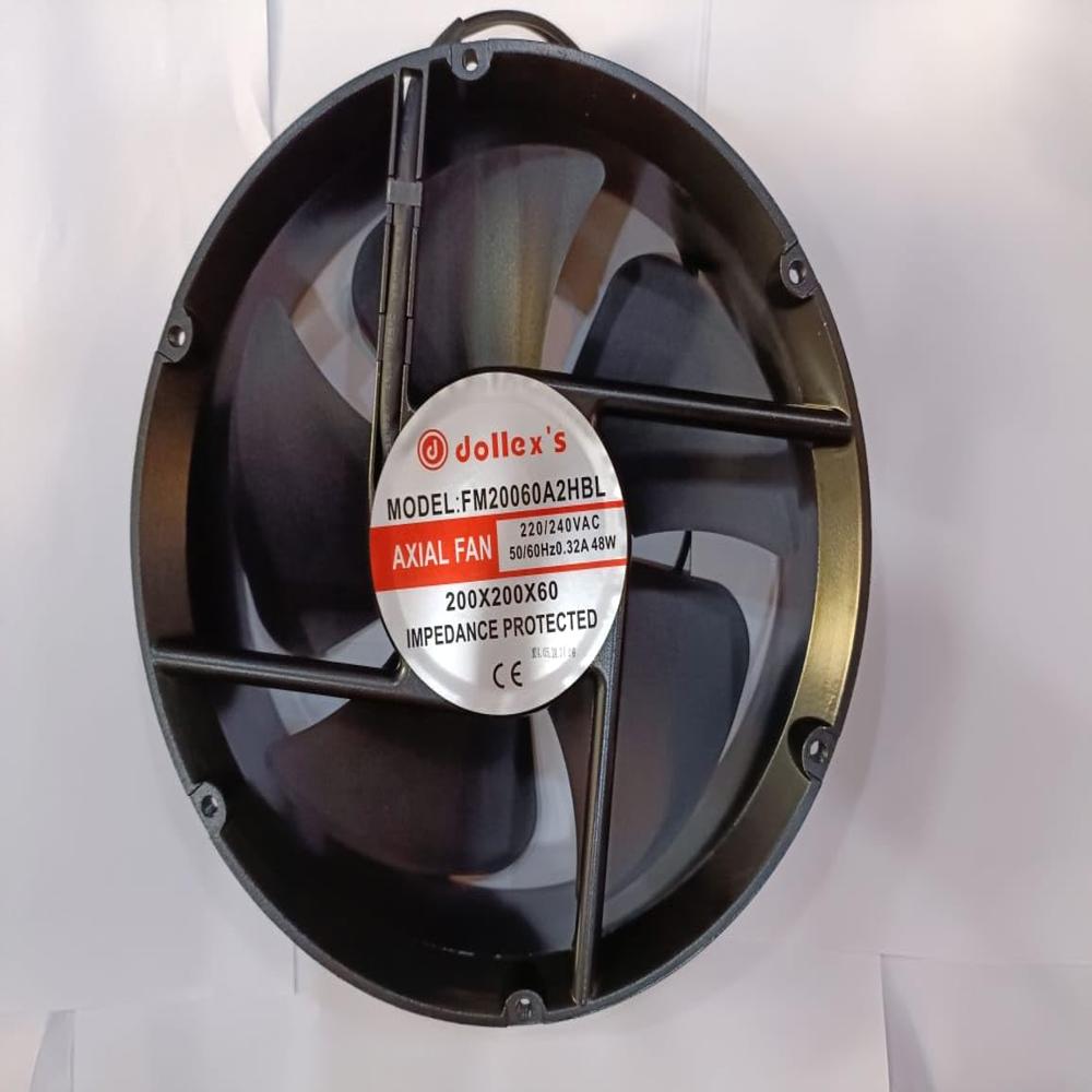 FM20060A2HBL Dollex 8 inch 230v /48watt FAN (200x200x60) 8