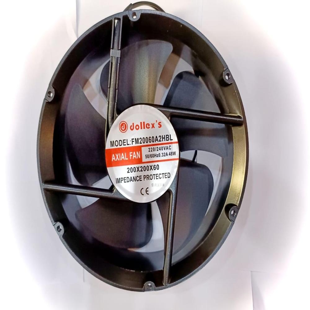 FM20060A2HBL Dollex 8 inch 230v /48watt FAN (200x200x60) 8