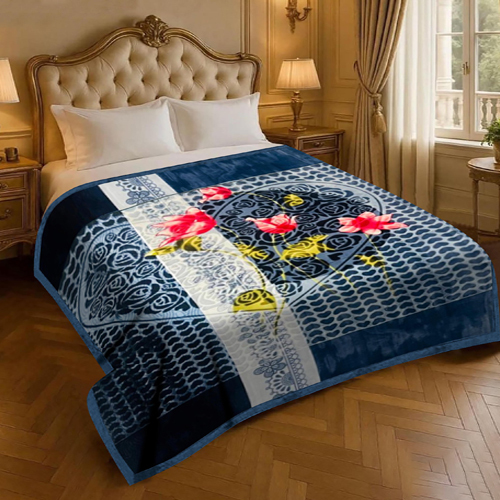 S-207 210 X230Cm Printed Mink Blanket - Age Group: Babies