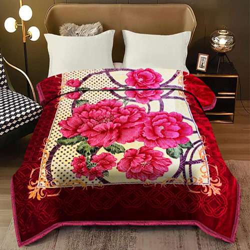 S-209 Printed Double Ac Mink Blanket - Age Group: Children