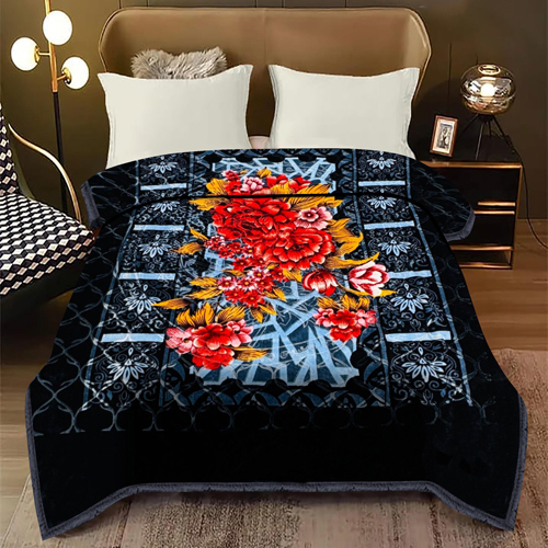 S-209 Printed Mink Blanket - Age Group: Babies