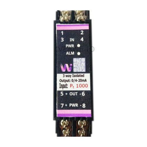 Isolated Analog Signal Converter Pt 1000 - Color: Black