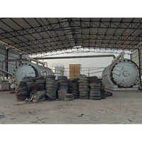 Full Door Waste Tyre Recycling Plant