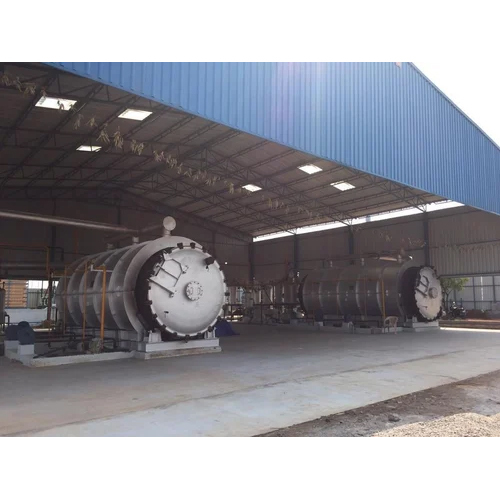 10 Ton Advanced Waste Tyre Recycling Machine - Material: Stainless Steel