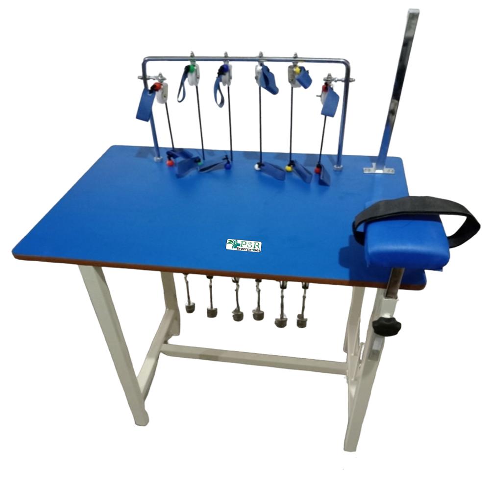 Physio Therapy Hand Wrist & Fore Arm Exercise Table For Hand Pain Relief Used For Multy Exercises Of Hand - Features: Good Quality