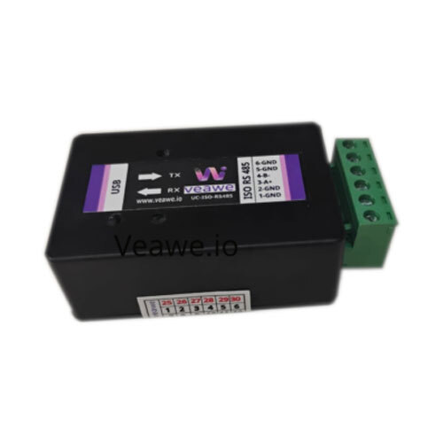 Usb To Iso Rs485 Converter Uc-Rs485 - Operating Temperature: 0 - 50 Celsius (Oc)