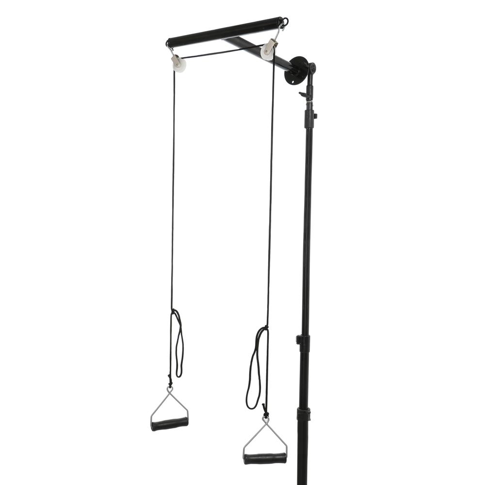 Physio Therapy Original Shoulder Pulley (T-Pulley) Exercise Equipment Bold Black
