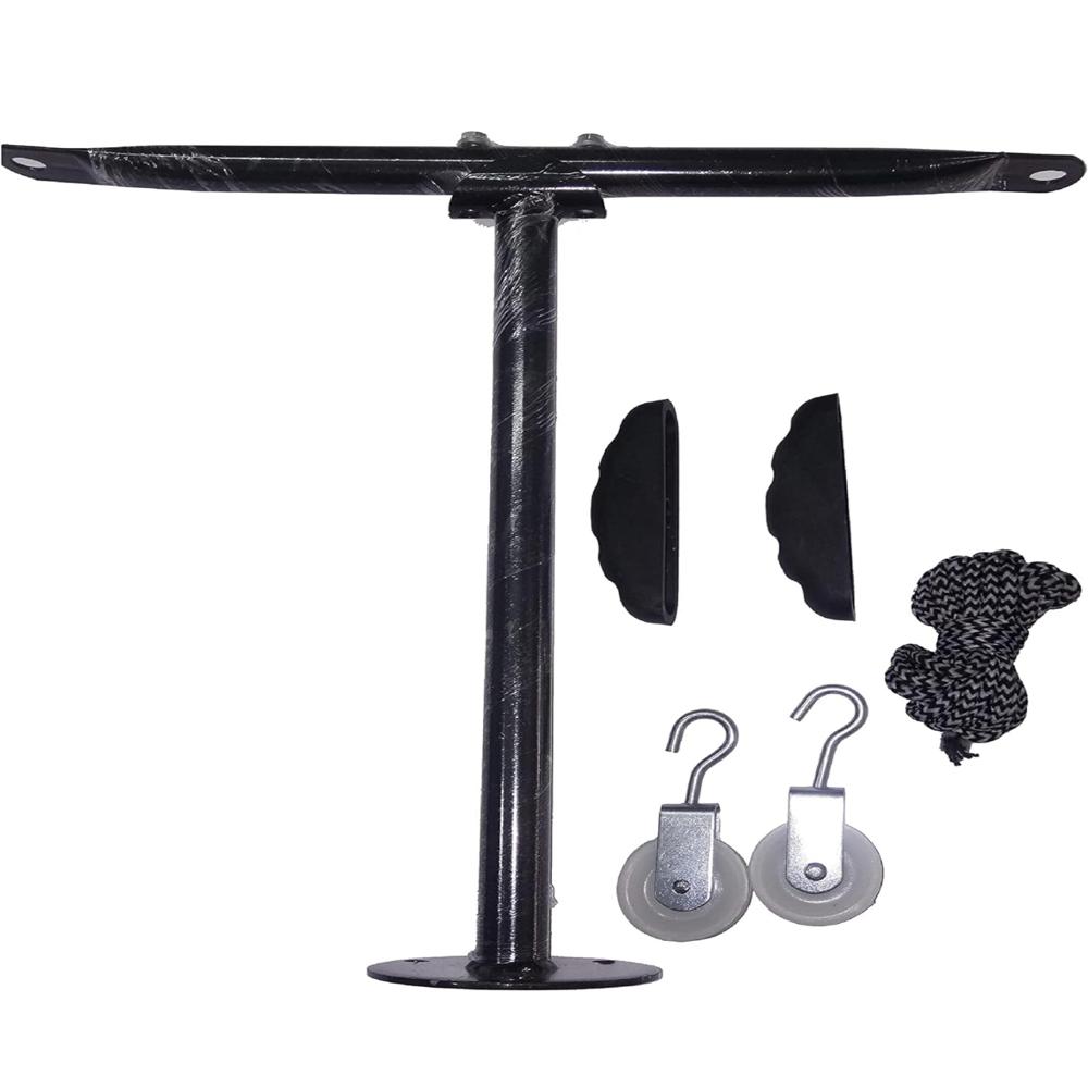 Physio Therapy Original Shoulder Pulley (T-Pulley) Exercise Equipment Bold Black