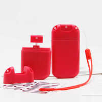 30ml Refillable Plastic Credit Card Shape Perfume Spray Bottle - Color: As Per Requirement