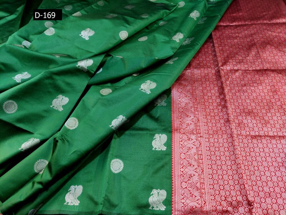 Kanchipuram Silk Saree - Bust Size: 44 Inch (In)