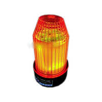 Industrial Led Tower Light Orange 24v Ac Dc - Material: Metal