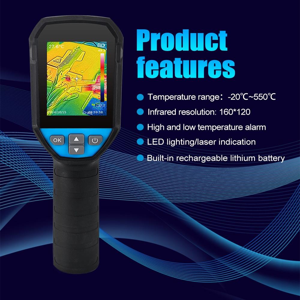AMRUTHA PQWTCX160S INFRARED CAMERA THERMAL IMAGINE UNDERGROUND PIPELEAK DETECTORS