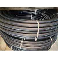 Underground Hdpe Pipes - High-density Polyethylene, 63 Mm To 180 Mm, Black Color, 100 M Length, Drinking Water Usage, Long Lifespan, Warranty Included