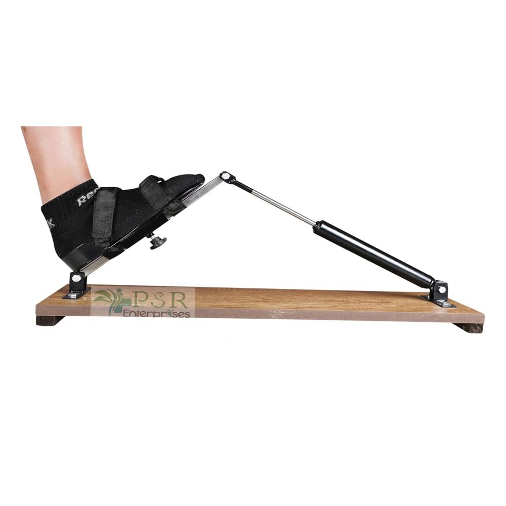 Physio Therapy Professional-Grade Heel Exerciser Rehabilitation for Healing Pain Relief & Heel Stretcher-Exerciser With Wooden Base
