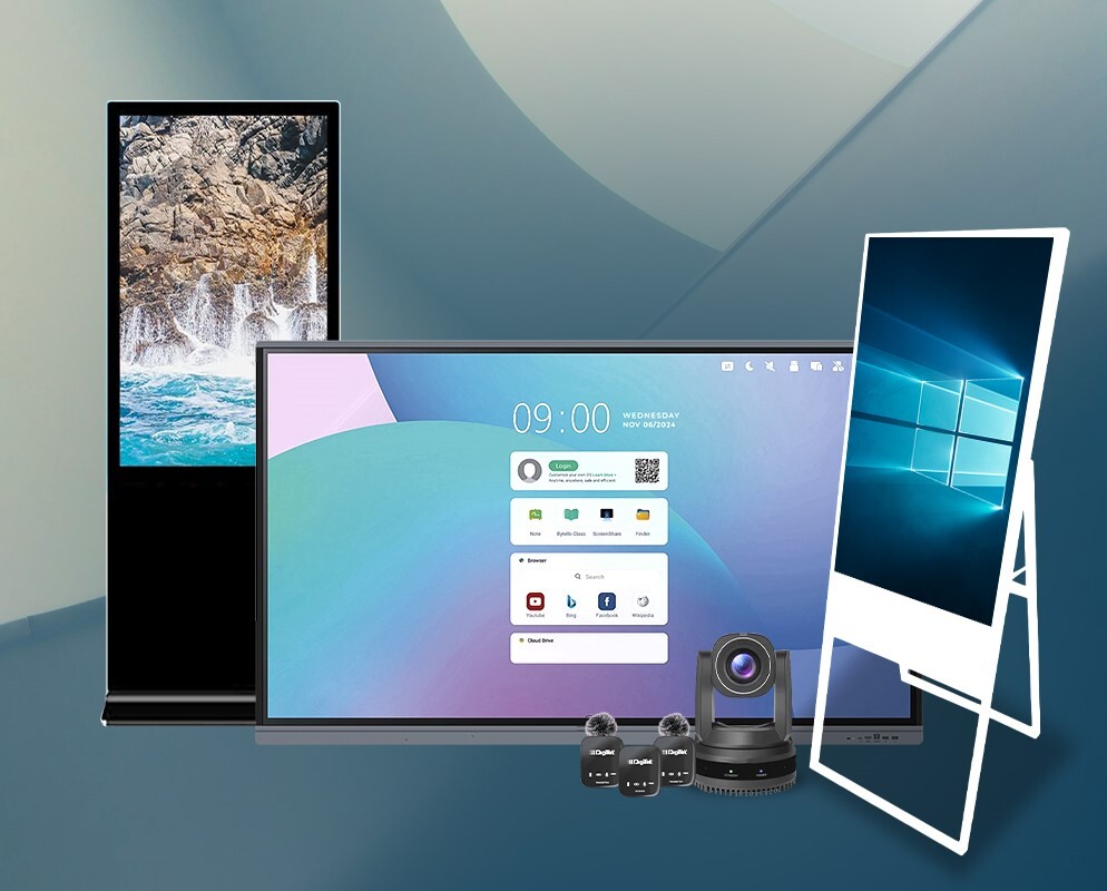 Digital Recording Studios Setup For Interactive Flat Panel