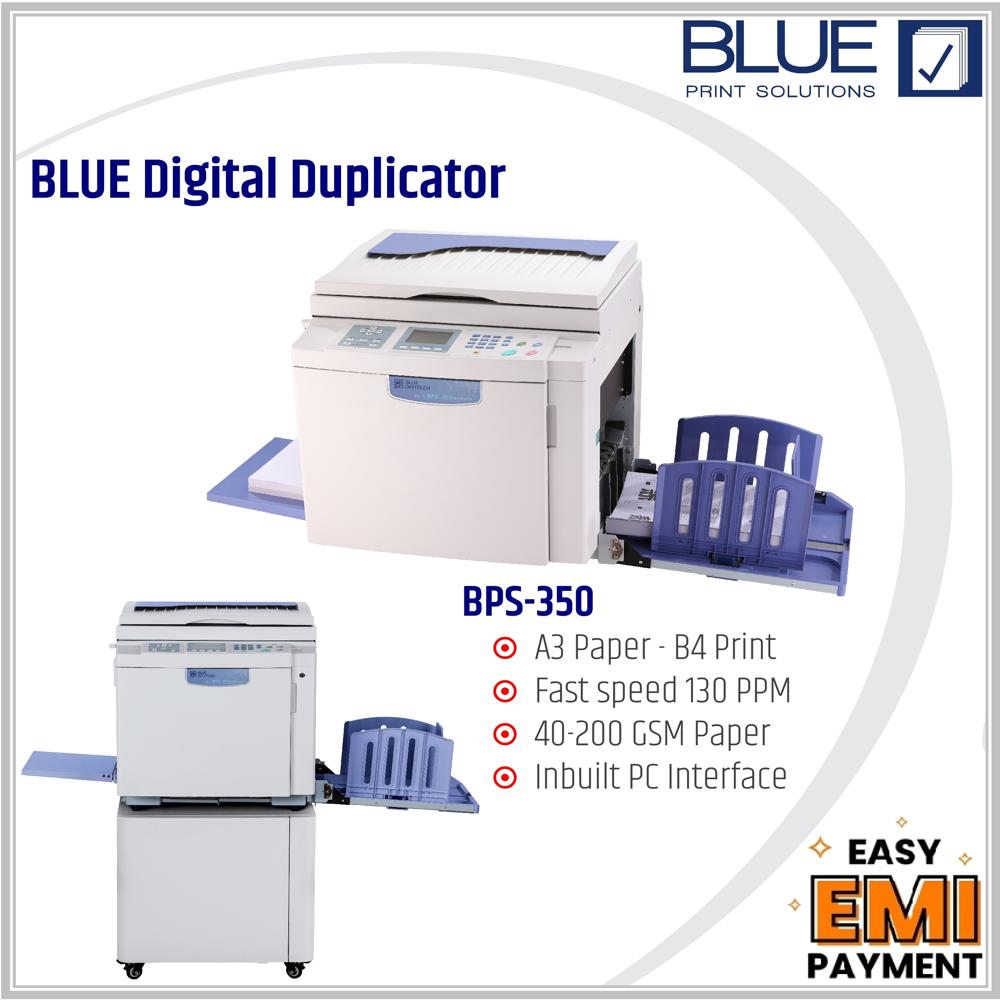 BPS350 Blue Digital Duplicator