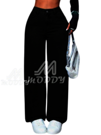 M MODDY 111 HW Straight fit Dark Blue Jeans for Girls