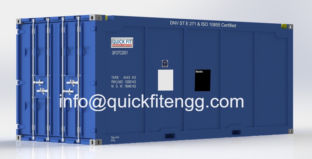 20 ft Offshore DNV Open Top Container