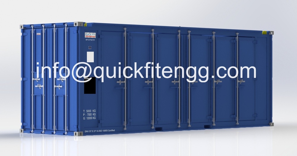27 ft Offshore DNV Open top Container